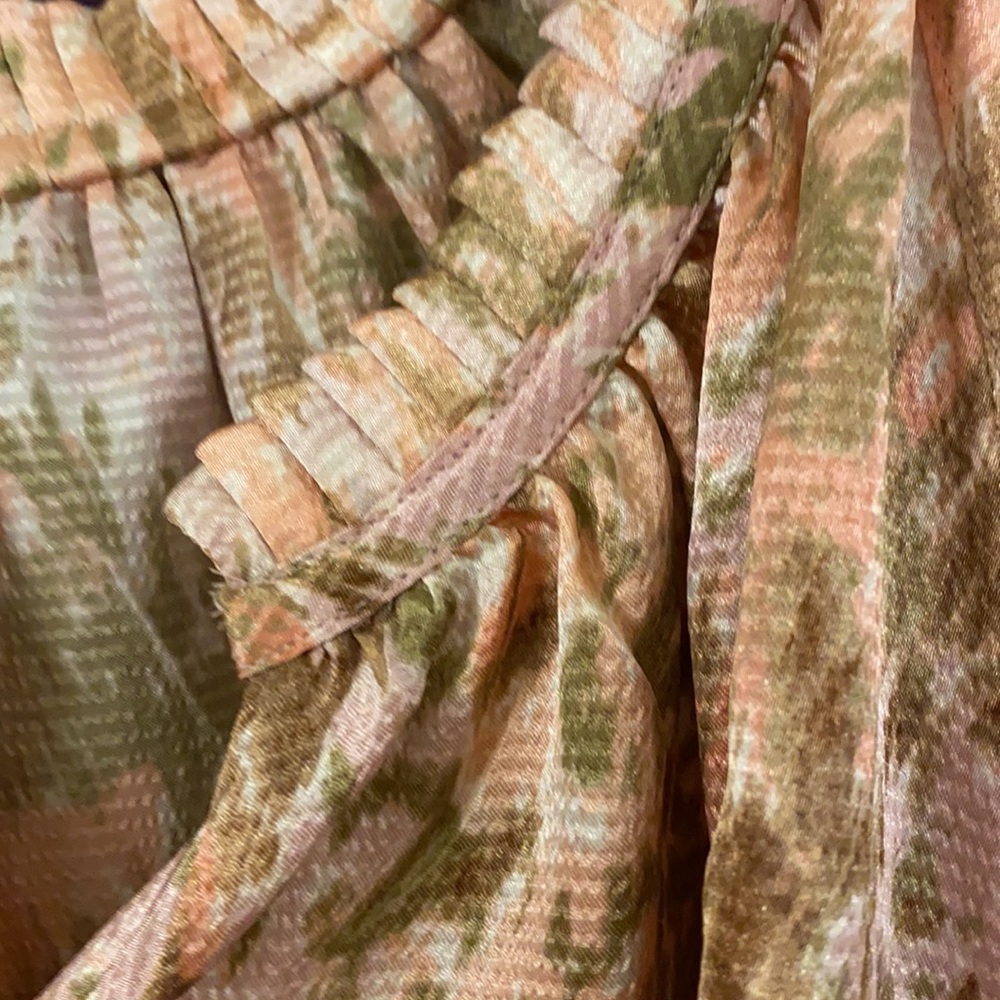 Talbots Split Neck Ruffled Neckline Top - image 4